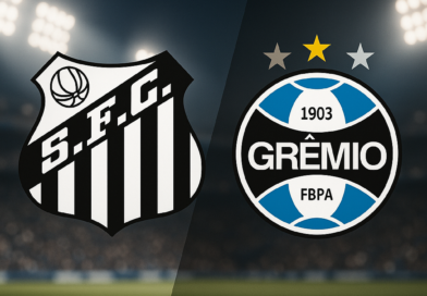 Santos x Grêmio 1×0 Grêmio: gol de Cristian decide o jogo